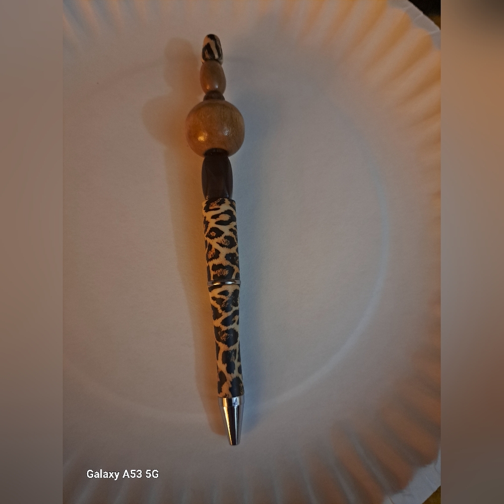 Leopard Print Pen #1 Art by RAK